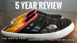 The North Face Thermoball Traction Mules V Five YEAR REVIEW