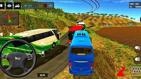 Bus driving simulator games for Android gaming video 2025 offroad bus game 2025 best game part 41