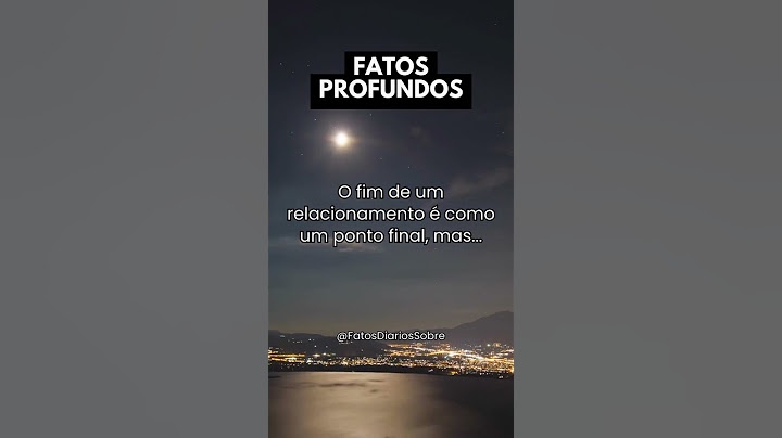 O fim de um relacionamento é como um ponto final mas.. #shorts #relacionamentos #fatos