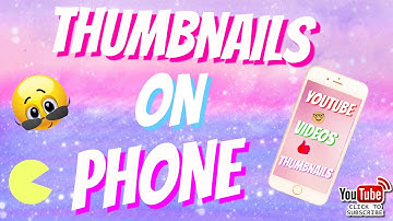 HOW TO ADD A THUMBNAIL👌 TO A YouTube Video 2017 ➡IPhone &Android ⬅