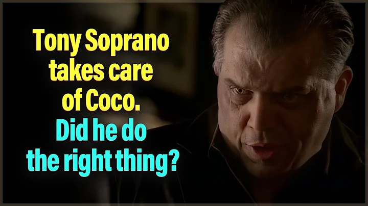 Tony Soprano takes care of Coco Cogliano. Did he d...