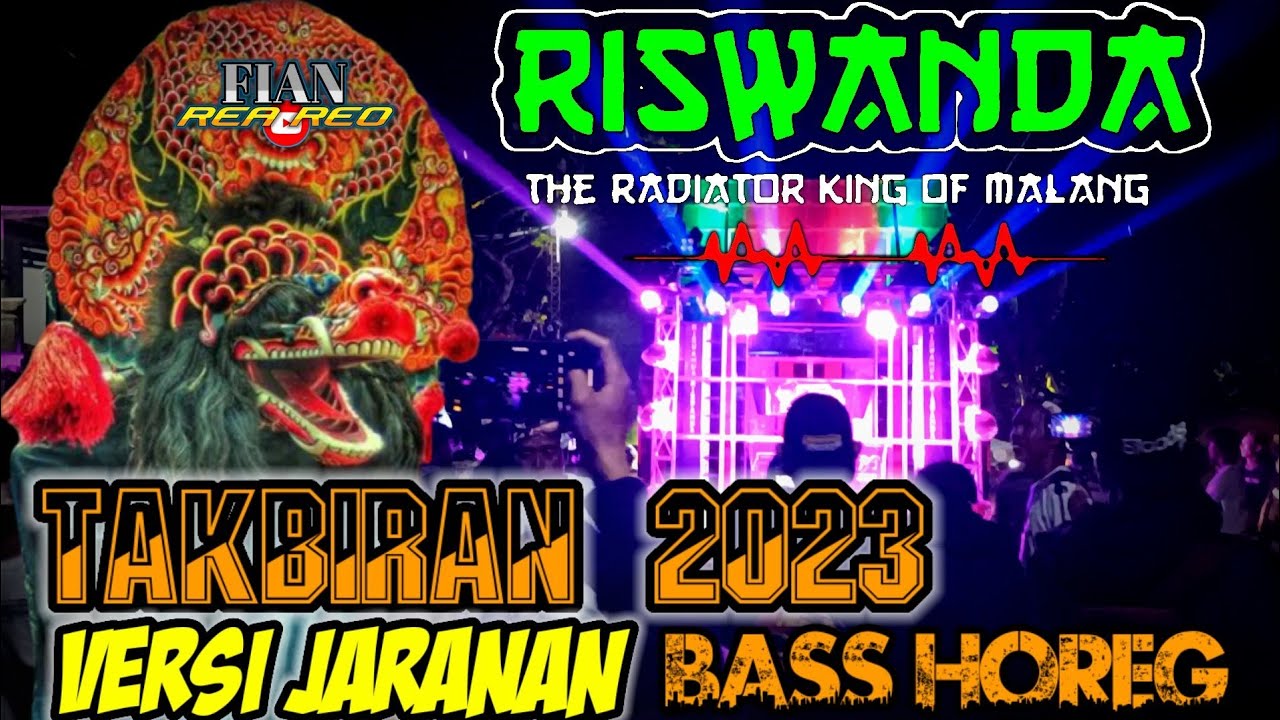 Takbiran versi jaranan full bass horeg,cocok buat cek sound keliling, takbiran 2023.