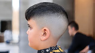 تعلم أسهل طريقة لتدريج شعر الأطفال/ Easy Kids Fade in Minutes