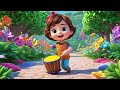 Spinning Drums Go Rattle Rattle Rattle | English Nursery Rhyme for Kids | Baby Songs | Kids Music