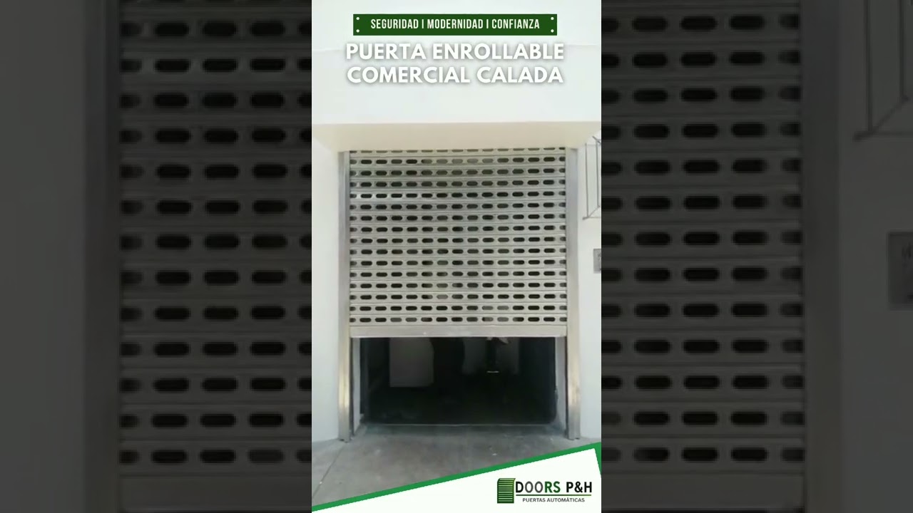 PUERTA ENROLLABLE CALADA AUTOMÁTICA - DOORS P&H  (+51 959353170   / 9804077763)