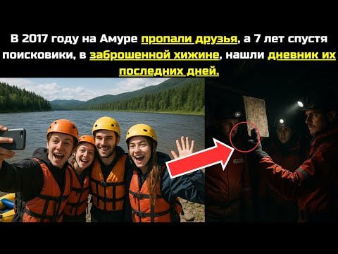 В 2017 на Амуре пропали друзья а 7 лет спустя поисковики в заброшенной хижине нашли их дневни