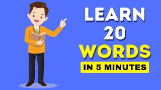 Learn 20 English Words In 5 Minutes English Vocabulary With Sentence