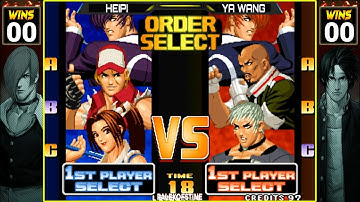KOF 98 - Heipi (黑皮) Vs Ya Wang (丫王) FT10 [22/08/2023] 1 Main .2 Random