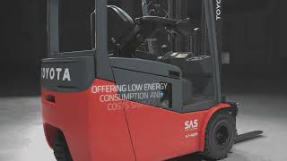 Toyota Traigo24 Compact Electric Counterbalance Truck by Toyota Material Handling UK. 545 views 1 year ago 1 minute, 36 seconds