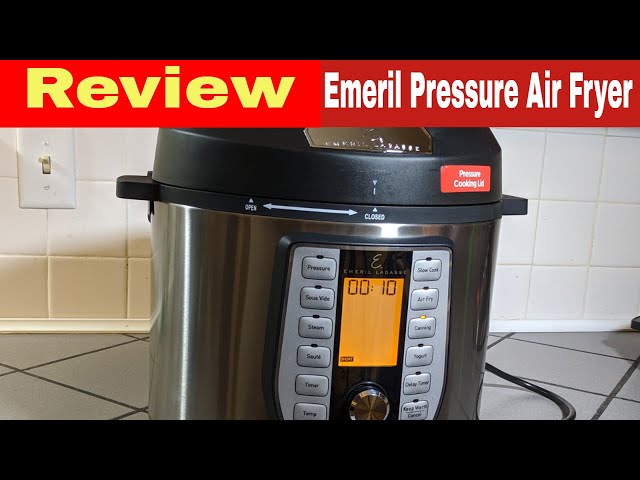 Emeril Lagasse Pressure Air Fryer Plus 6 Quart 