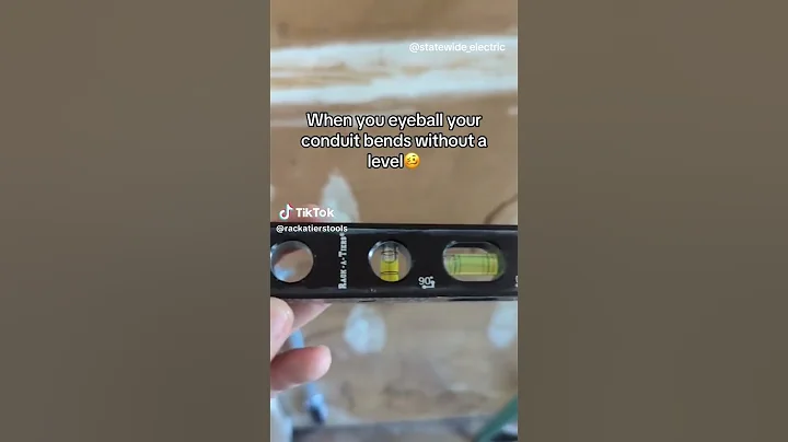 you eyeball your conduit bends??👀👀