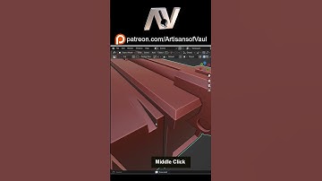 Quick detailing using Wedge Cut from Boxcutter in Blender