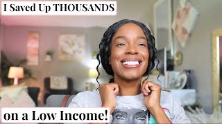 How I Saved Over $15,000 on a Low Income | Money Saving Tips for Beginners