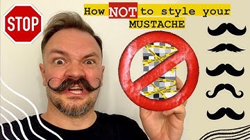 How NOT to style your HANDLEBAR MUSTACHE | Why I can’t recommend this product anymore | Do Not Use.