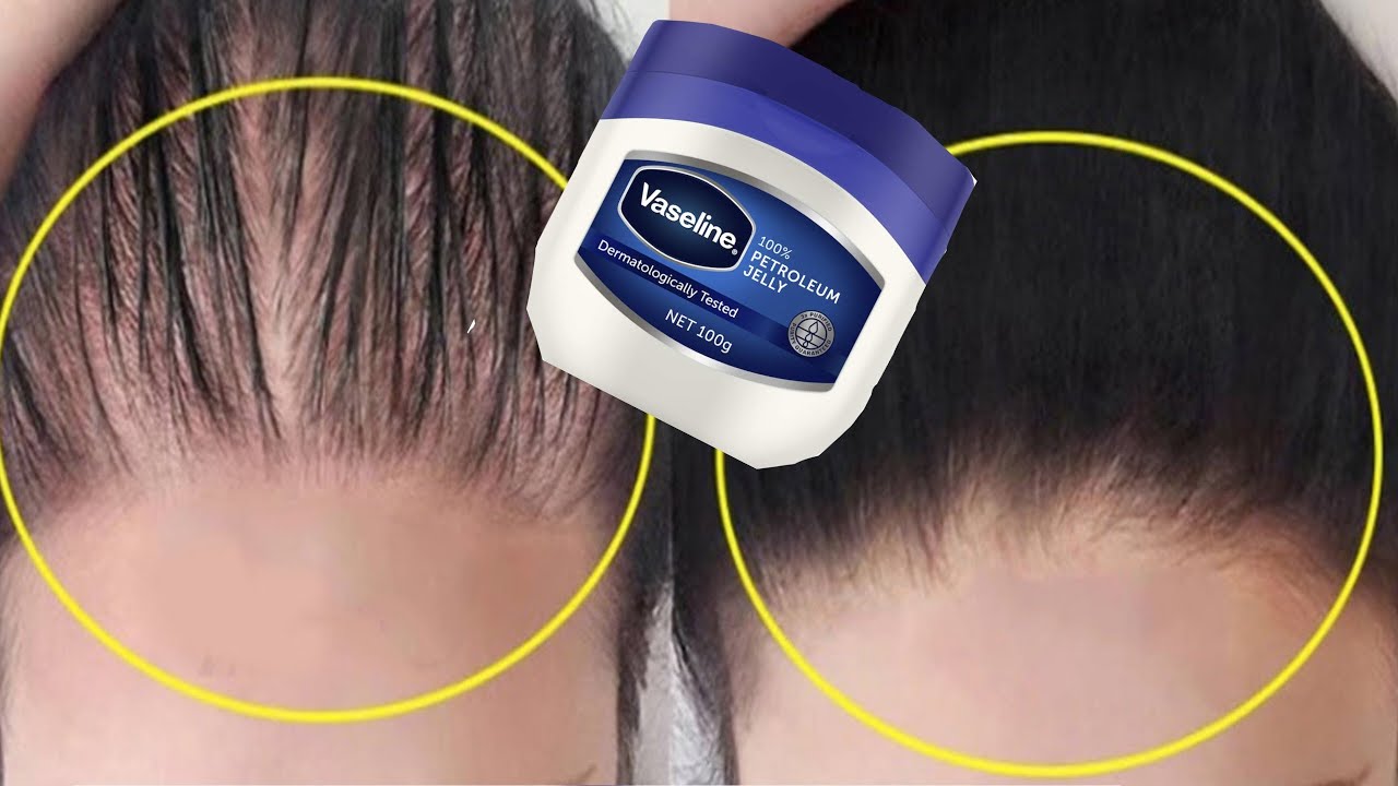 Petroleum jelly hair uses for hair growth Vaseline for hair How to
