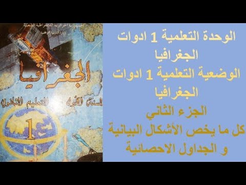 السنة أولى ثانوي جذع مشترك علوم الجزء الثاني الأشكال البيانية و الجداول الاحصائية  السنة أولى ثانوي جذع مشترك علوم الجزء الثاني الأشكال البيانية و الجداول الاحصائية