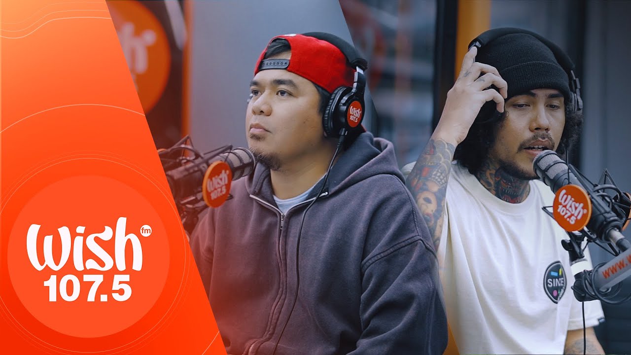 JRLDM (ft. Gloc-9) performs “Lagi Na Lang” LIVE on Wish 107.5 Bus