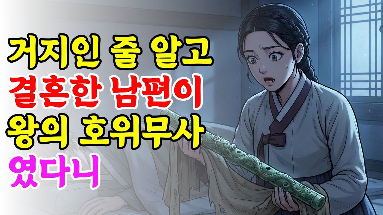 빚 대신 팔려가기 싫어 동네 바보와 혼인한 남편이 왕의 호위무사였다니.. 
