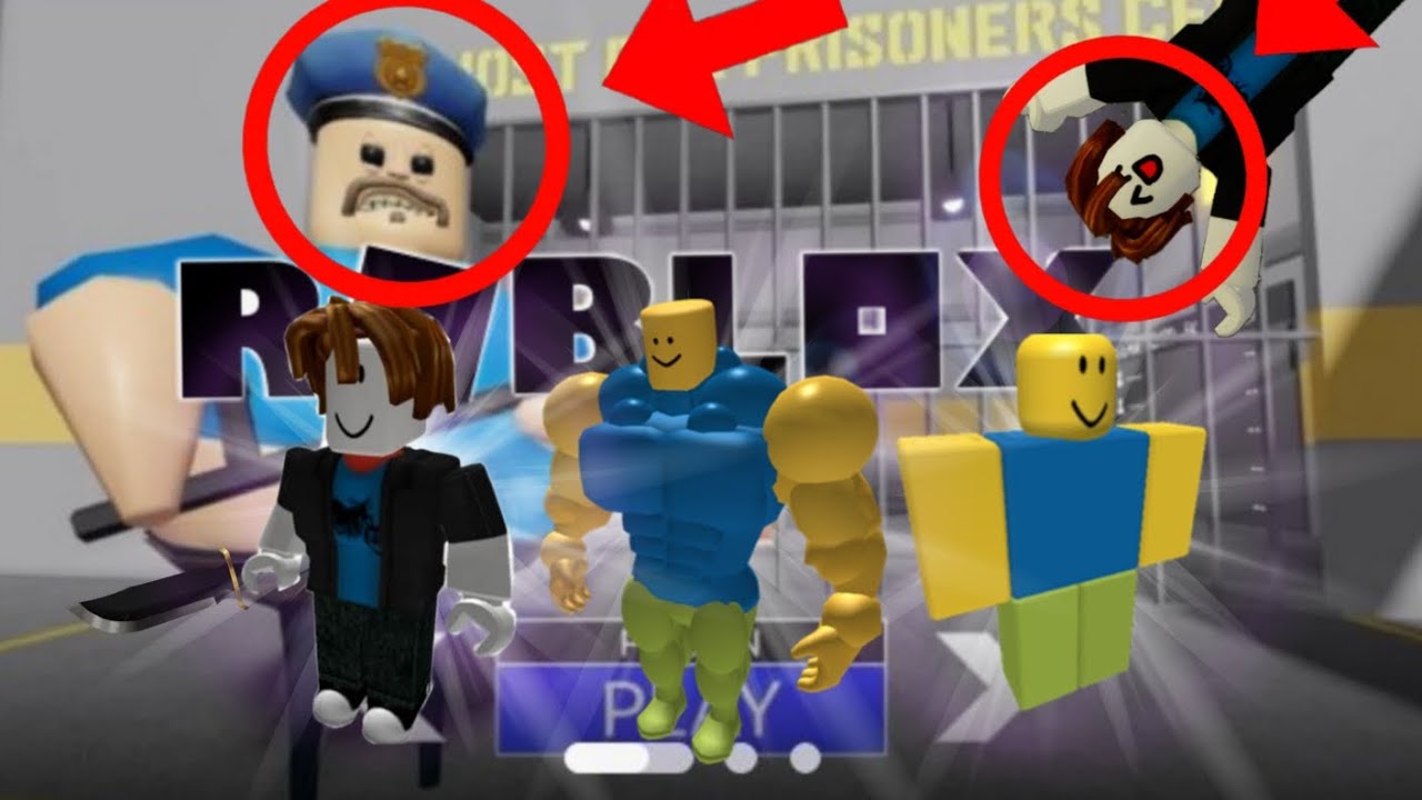 Roblox police Barry VIDEO GAMEPLAY WITH MY SISTER#roblox