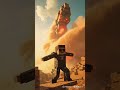 Tony Stark Tests a TNT Missile in Minecraft 🔥 | Cinematic Marvel x Minecraft #shorts