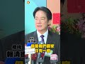 賴清德怒斥藍白沒得到教訓 喊話:國家只有一個!|#全民話燒
