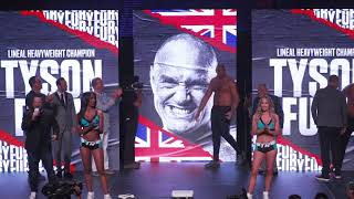 Tyson Fury vs Tom Schwarz weigh in (Video: Top Rank)