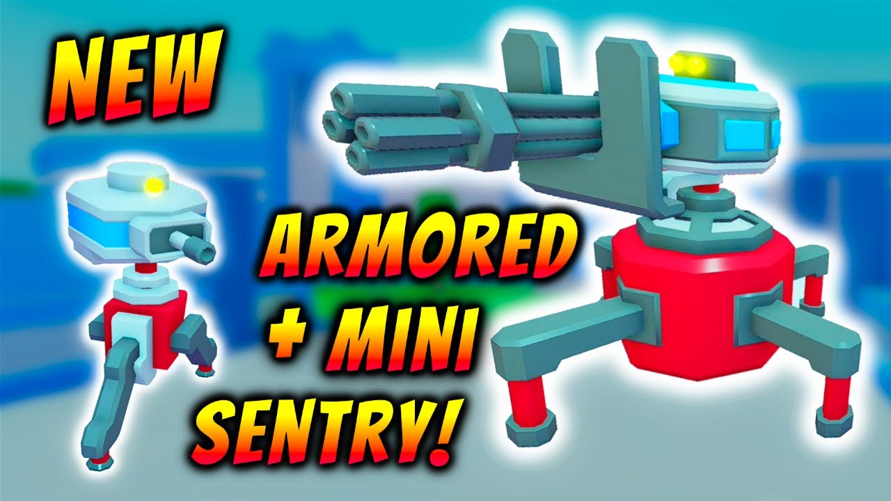 New Armored Sentry Mini Sentry In Big Paintball Update Youtube - big paintball wiki roblox