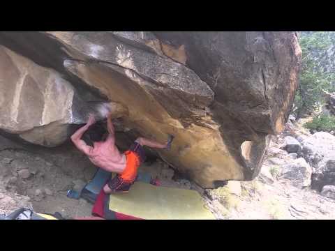 Beta Video for climb Raiden v6, Joe's Valley