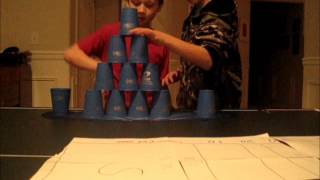 Payton and Nick speed stacking EPIC FAIL!!!