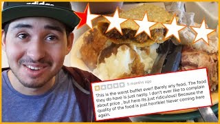 Eating at the WORST REVIEWED RESTAURANT in my City! (1 STAR)