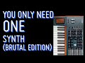 Making a full track using only the Arturia PolyBrute