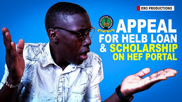 HOW TO APPEAL FOR HELB LOAN AND SCHOLARSHIP ON HEF PORTAL
