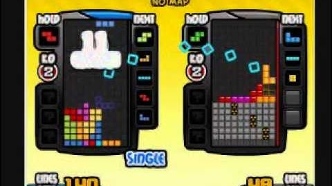 Tetris Battle 4 wide 253 lines sent