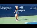 Анастасия Тихонова на юниорском US Open 2018