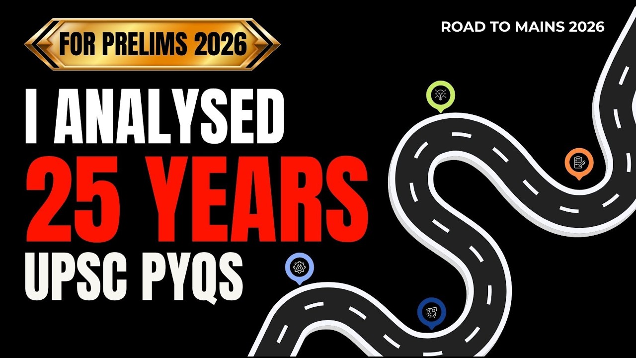 I Analysed 25 Years of UPSC Prelims PYQs | Trend You Must Know for 2026 ...