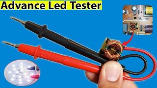 Make a universal led tester || Diy led tester using filter coil || led tester