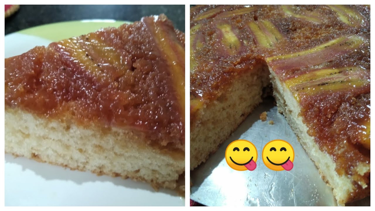 COMO FAZER BOLO DE BANANA CARAMELIZADO