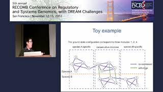 Detecting expression modules across species using a spin model - Koon-Kiu Yan - RECOMB/RSG 2012