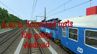 How to download msts train simulator like game Trainz simulator screenshot 4