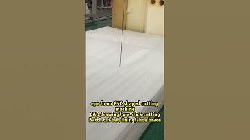 epe foam，spongeSpecial-shaped CNC cutting machine #epe #factory #machine