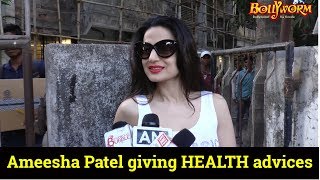 Exclusive Healthy Body Is Very Important, Says Ameesha Patel - Bollyworm