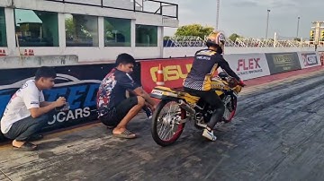 Drag bike setting 402m ninja serpico 59mm open arm rayong