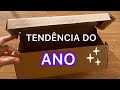 Caixa organizadora com tendência do ano - GANHE COM ARTESANATO 💰