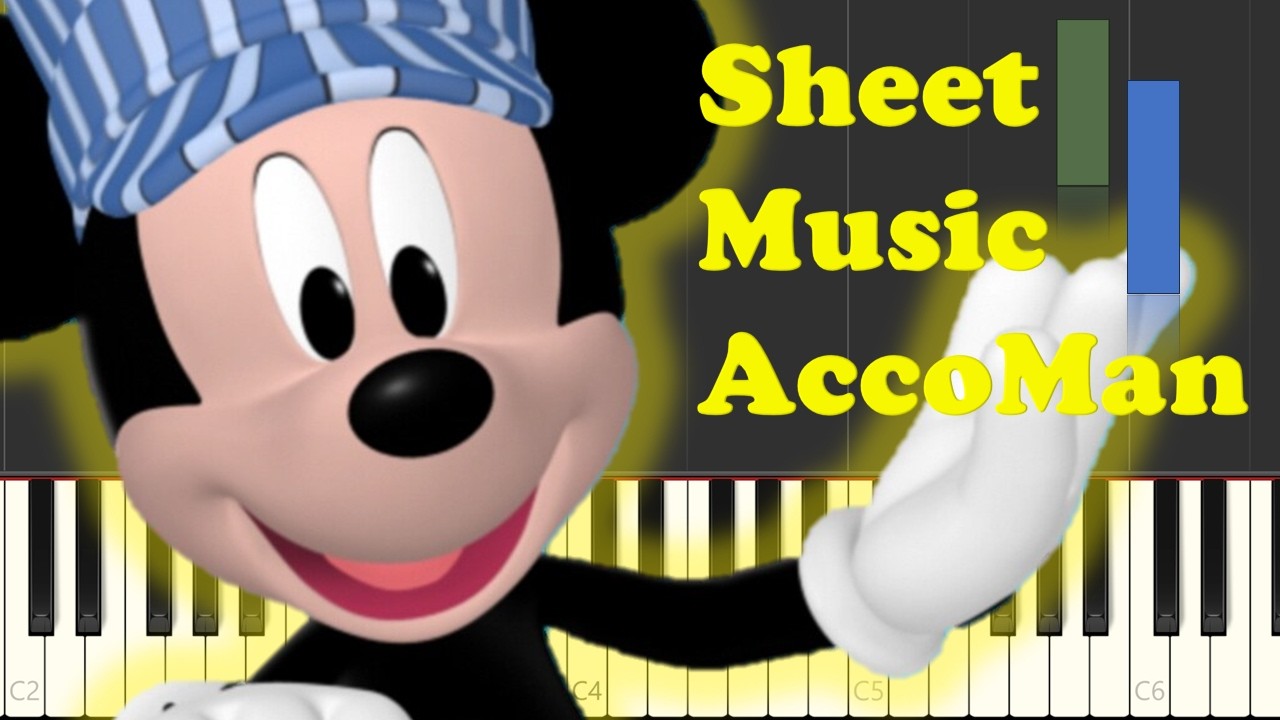 Choo Choo Boogie – Mickey Mouse Clubhouse Piano Sheet Music | Easy Piano Arrangement