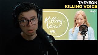 Crushing on TAEYEON for 33 minutes | KILLING VOICE REACTION!