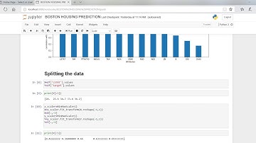 Boston house price prediction ML project assignment under Skifilabs  course by Sayali chaudhari