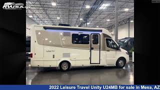 Beautiful 2022 Leisure Travel Unity Class C RV For Sale in Mesa, AZ | RVUSA.com