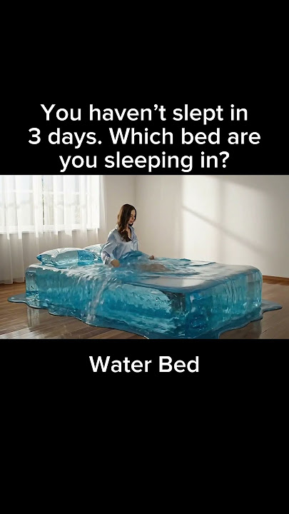Which bed are you sleeping the hardest in? #ai #aiasmr #asmr #relaxing #satisfying