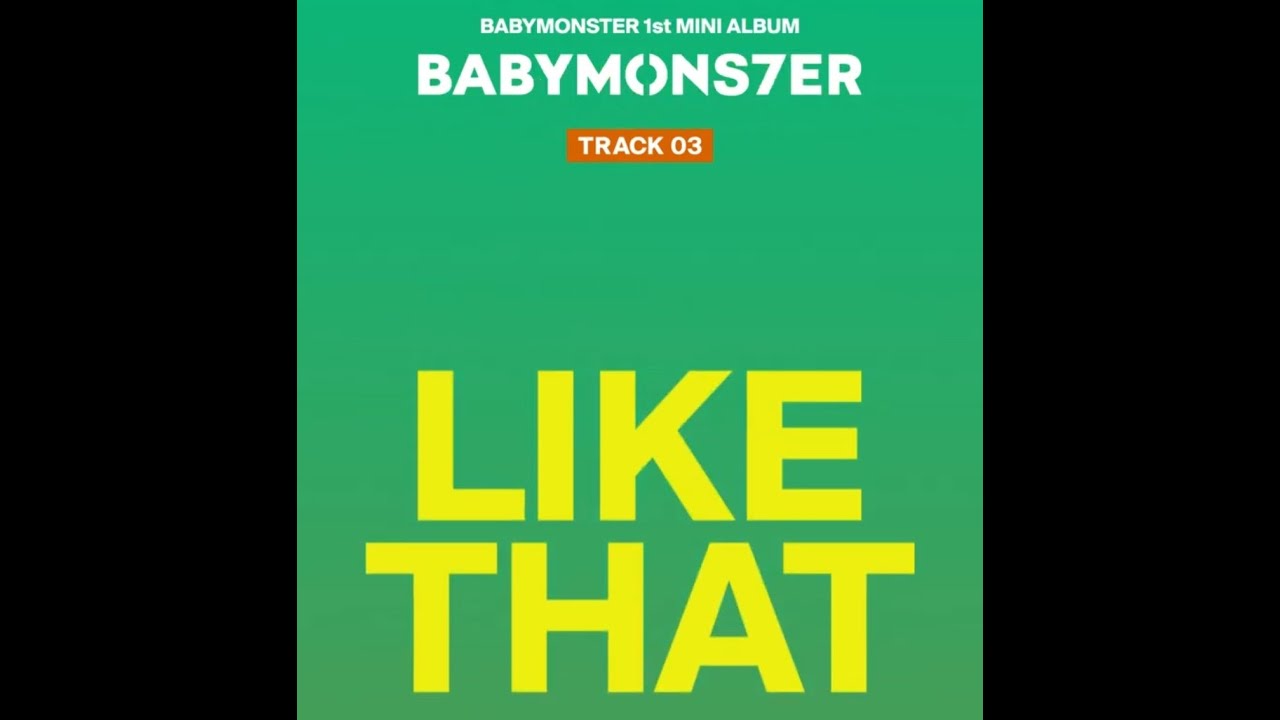 BABYMONSTER LIKE THAT LYRICS - YouTube