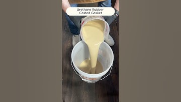 Urethane rubber gaskets made with a silicone mold. #casting #additivemanufacturing #3dprinting